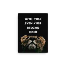 Load image into Gallery viewer, Cubs to Lions Canvas