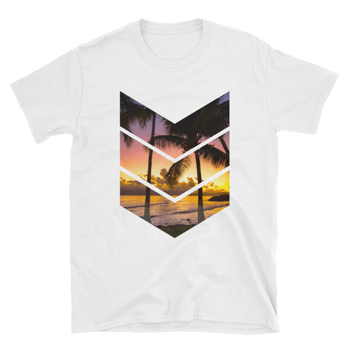 Guadeloupe Sunset Short-Sleeve Unisex T-Shirt