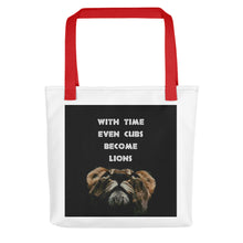 Load image into Gallery viewer, Cubs to Lions Tote bag