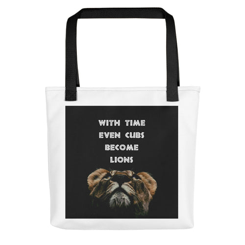 Cubs to Lions Tote bag